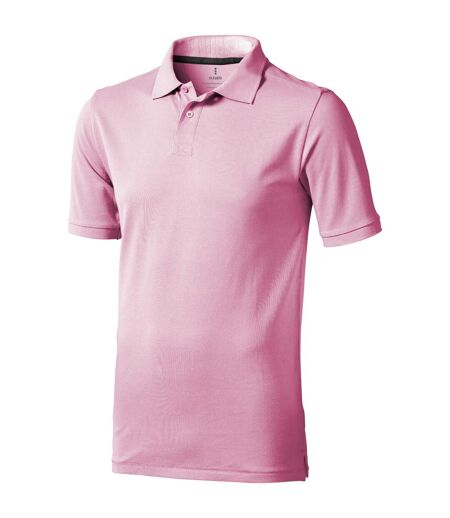 Elevate Mens Calgary Short Sleeve Polo (Light Pink) - UTPF1816