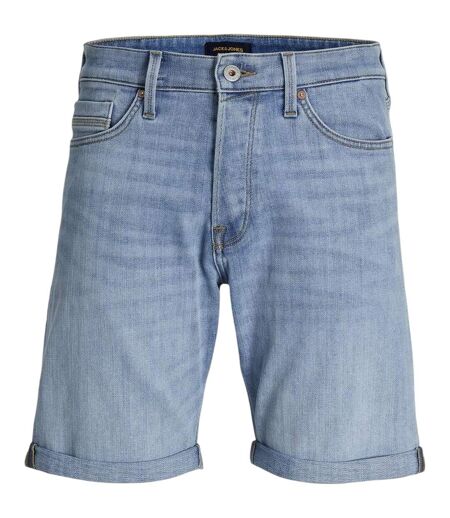 Mens Chris Original Denim Jean Shorts Blue Denim Jack And Jones