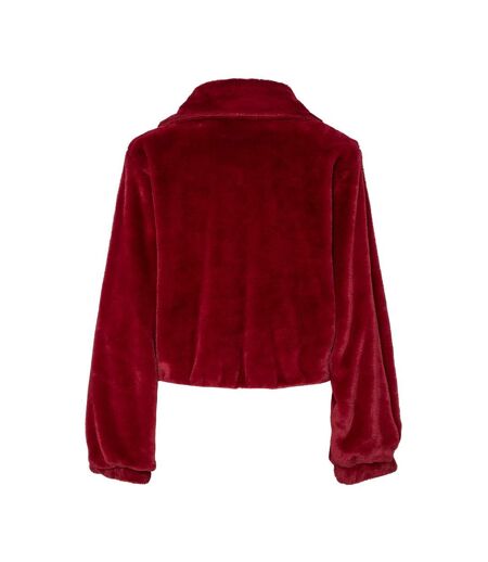Veste rouge femme pieces frances