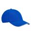 Casquette De Baseball Motif/style 5 Panneaux Earthaware Classic Bleu Roi Vif Blanc Beechfield-1