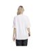T-shirt Style Fleur Badge Of Sport Femme Blanc Adidas-3