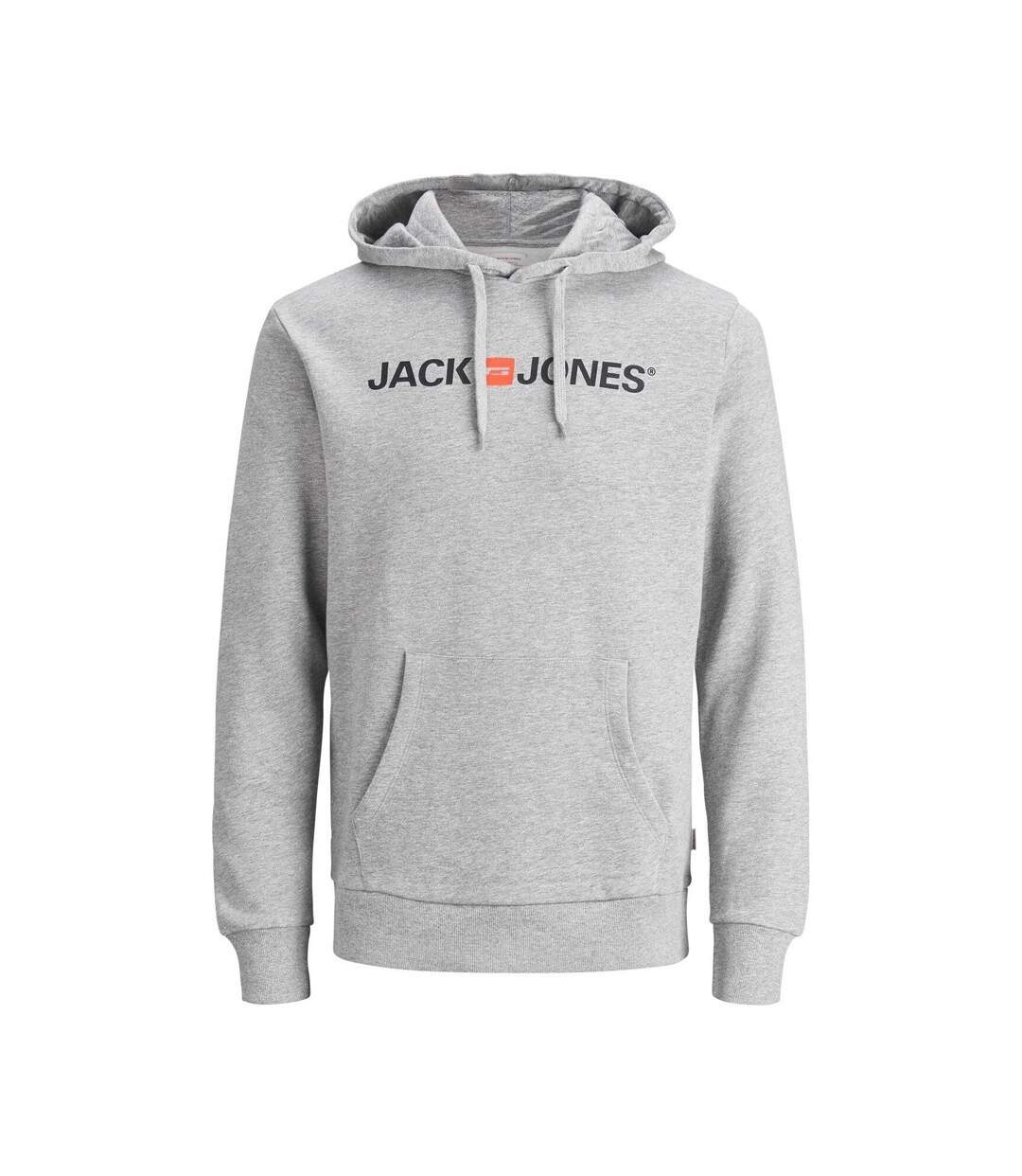 Sweat à capuche Gris Homme Jack and Jones Corp-1