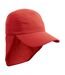 Casquette légionnaire enfant rouge Result Headwear-1