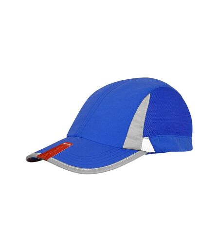 Casquette De Baseball Spiro Bleu Roi Blanc Result Headwear