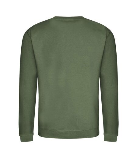 AWDis Adults Unisex Just Hoods Sweatshirt (Earthy Green) - UTPC3798
