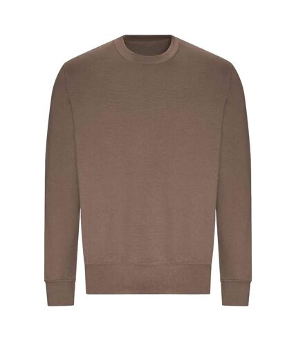 Sweatshirt hommes marron moka Awdis