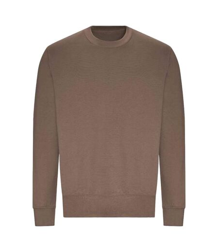 Sweatshirt hommes marron moka Awdis