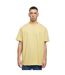 Build Your Brand Unisex Adults Heavy Oversized Tee (Pale Moss) - UTRW7622