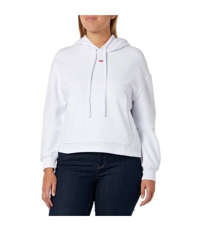 Sweat À Capuche F-jaral Homme Blanc Diesel