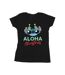 Disney T-shirt en coton Femme/Ladies Lilo And Stitch Christmas Tree Shades (Noir) - UTBI25633-1
