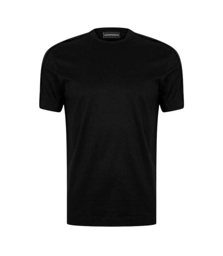 T-shirt Motif/style Bande Homme Noir Emporio Armani