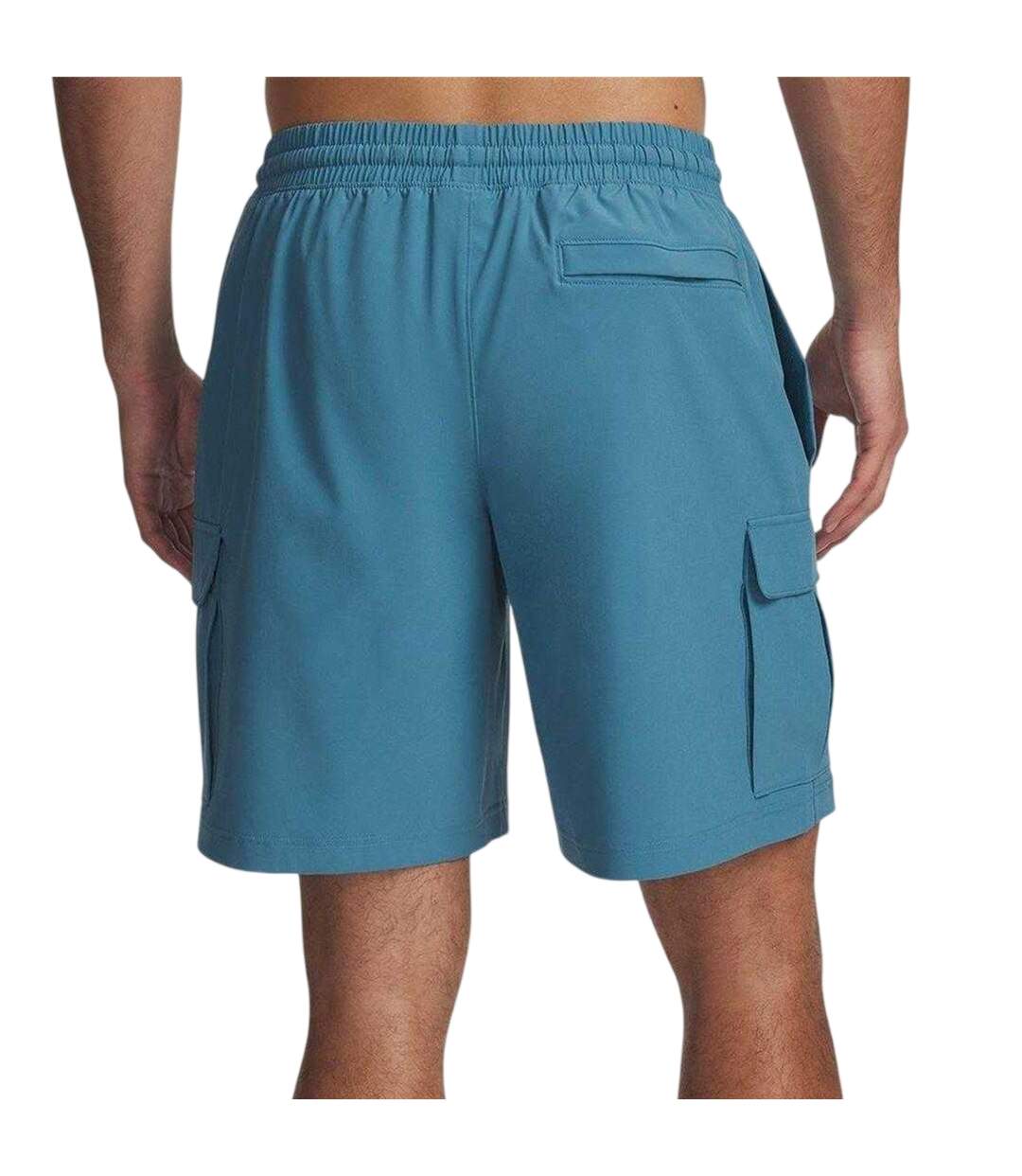 Mens Vibe Woven Cargo Shorts Blue Black Under Armour-2