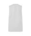 Womens/ladies Cotton Linen Waistcoat Optic White Edited-3