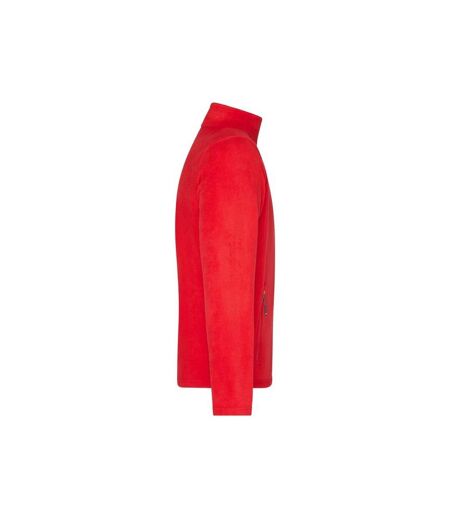 Veste Polaire Homme Rouge James And Nicholson