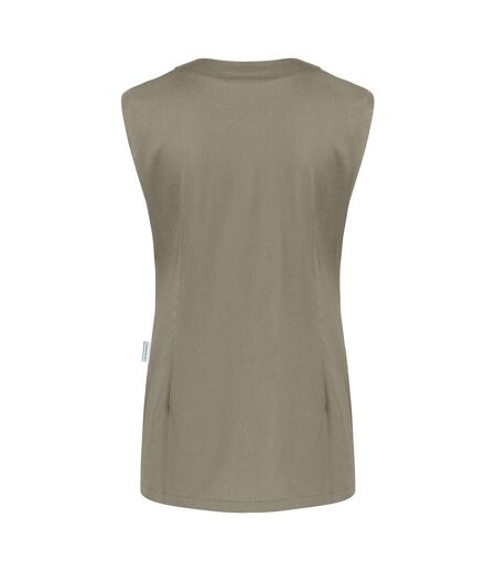 Womens/ladies Essential Sleeveless Work Tunic Sage Karlowsky