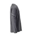 T-shirt Manches Longues Customised Homme Gris Pierre Mascot-4