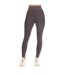 Womens/ladies Series-3 Soft Long Leggings Charcoal Skins-1
