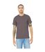 Canvas Unisex Jersey Crew Neck Short Sleeve T-Shirt (Asphalt)