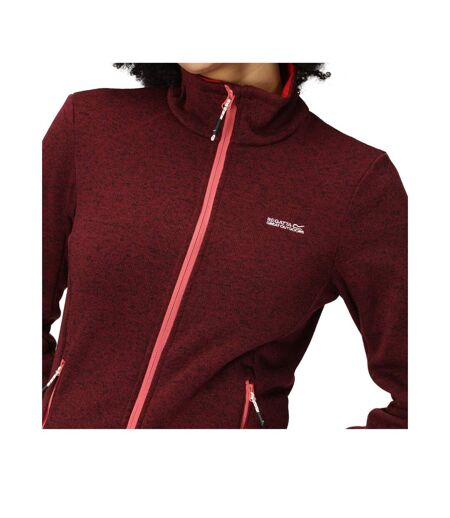 Veste polaire newhill femme bordeaux / rouge foncé Regatta