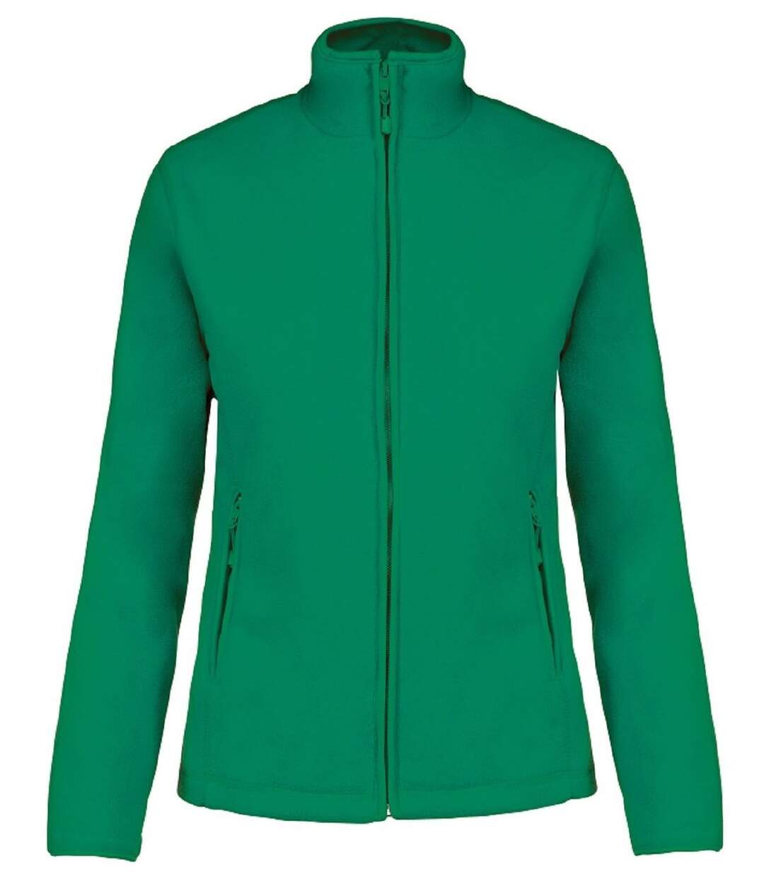 Veste micropolaire zippée - Femme - K907 - vert kelly