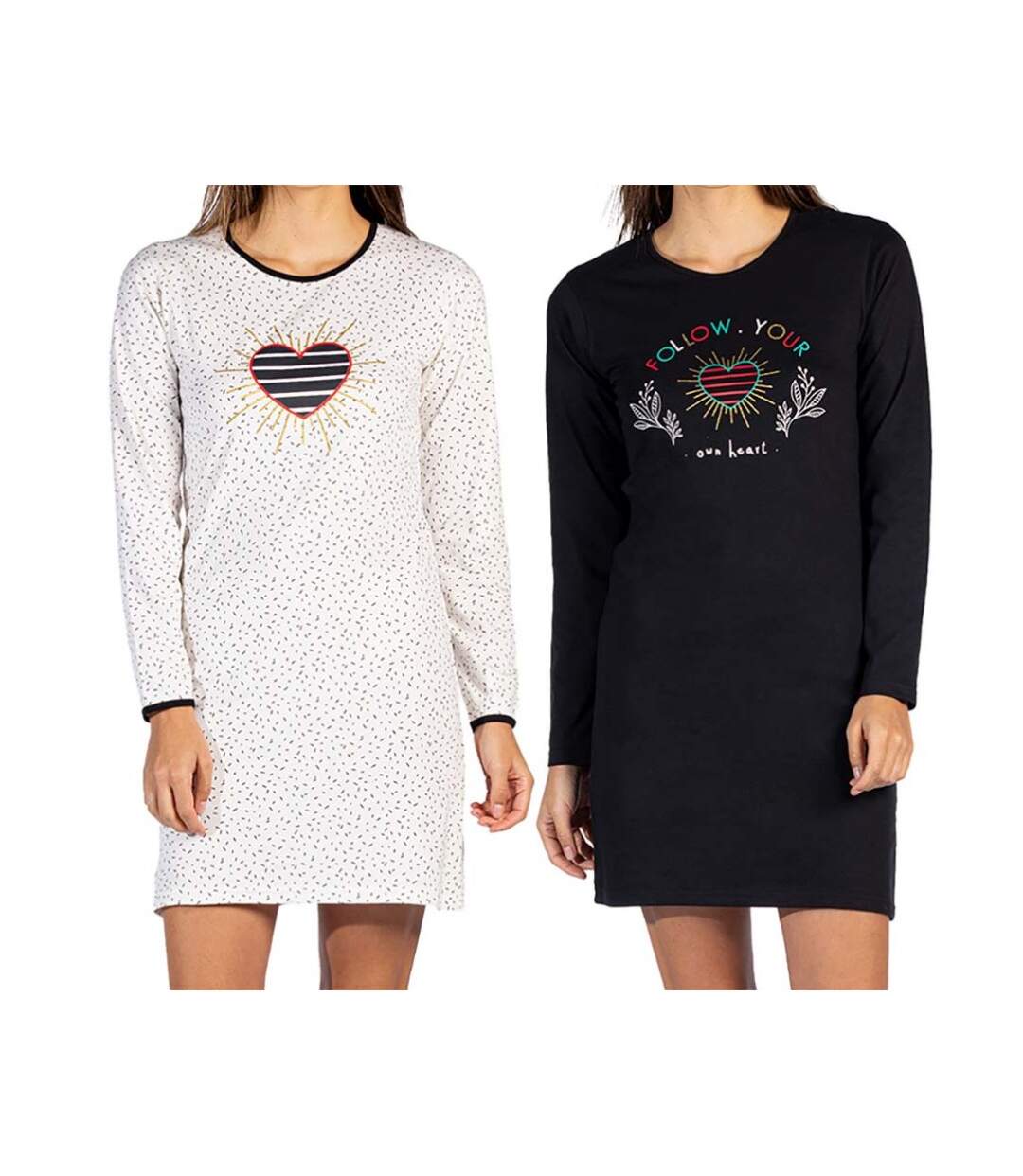 Pyjama COTON MELISSA BROWN - Pack de Pack-1