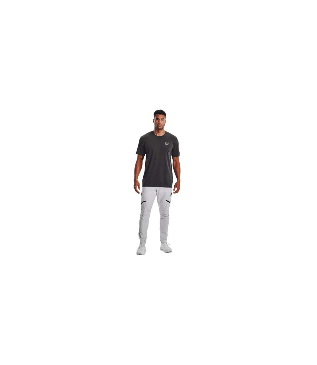 Pantalon À Poches Motif/style Uni Unstoppable Homme Gris Under Armour-1