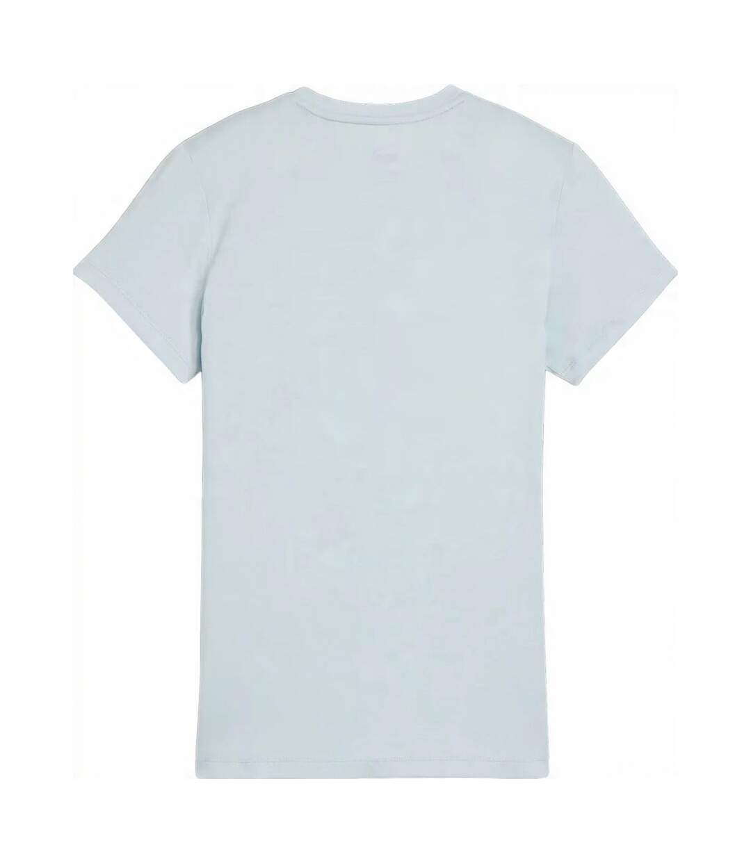 T-shirt Motif/style Logo Essential Femme Bleu Clair Puma-3