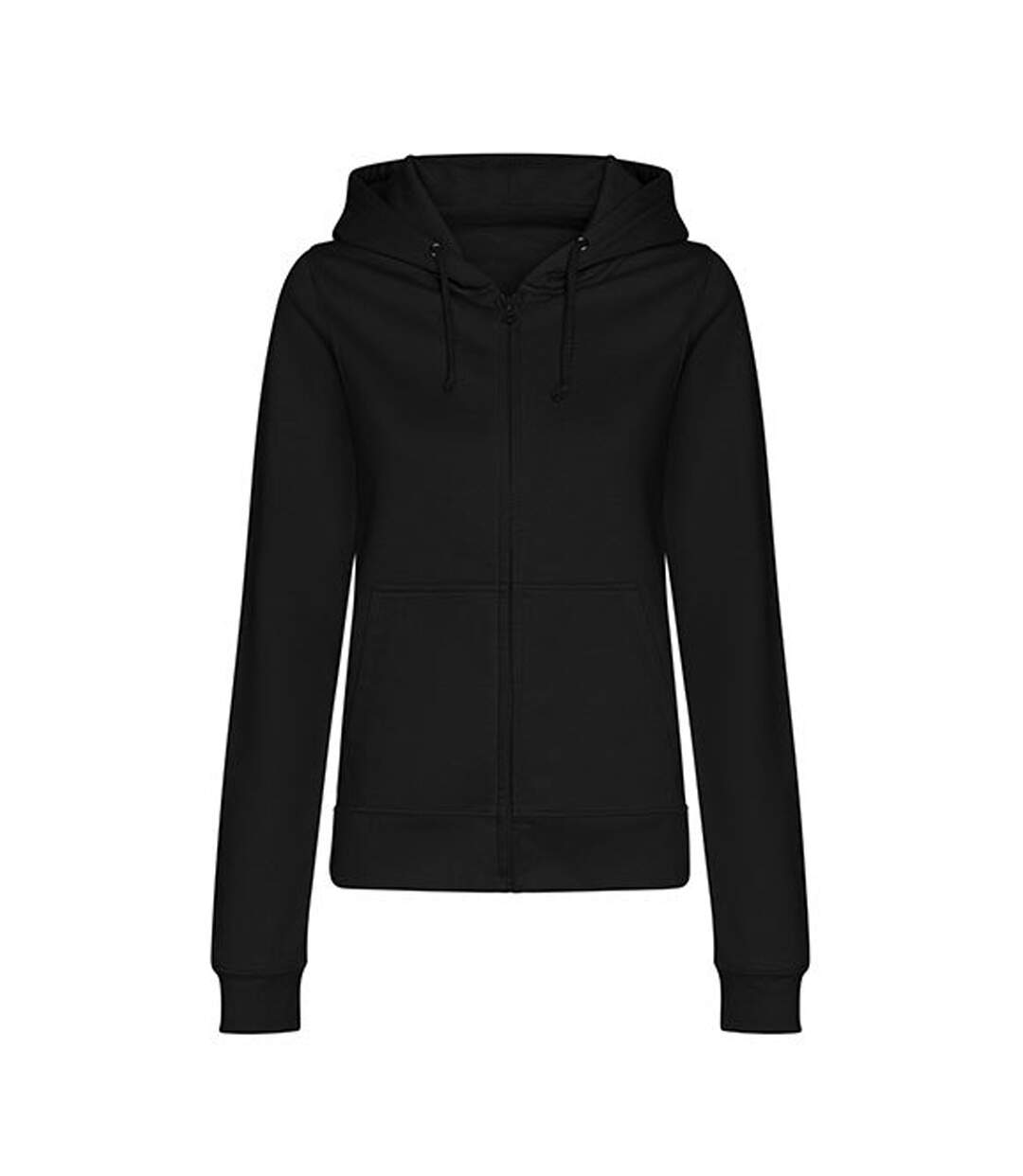 Sweat À Capuche College Femme Noir Awdis-1