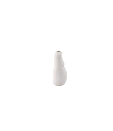 Vase Buste en Céramique Romie 28cm Blanc Cassé