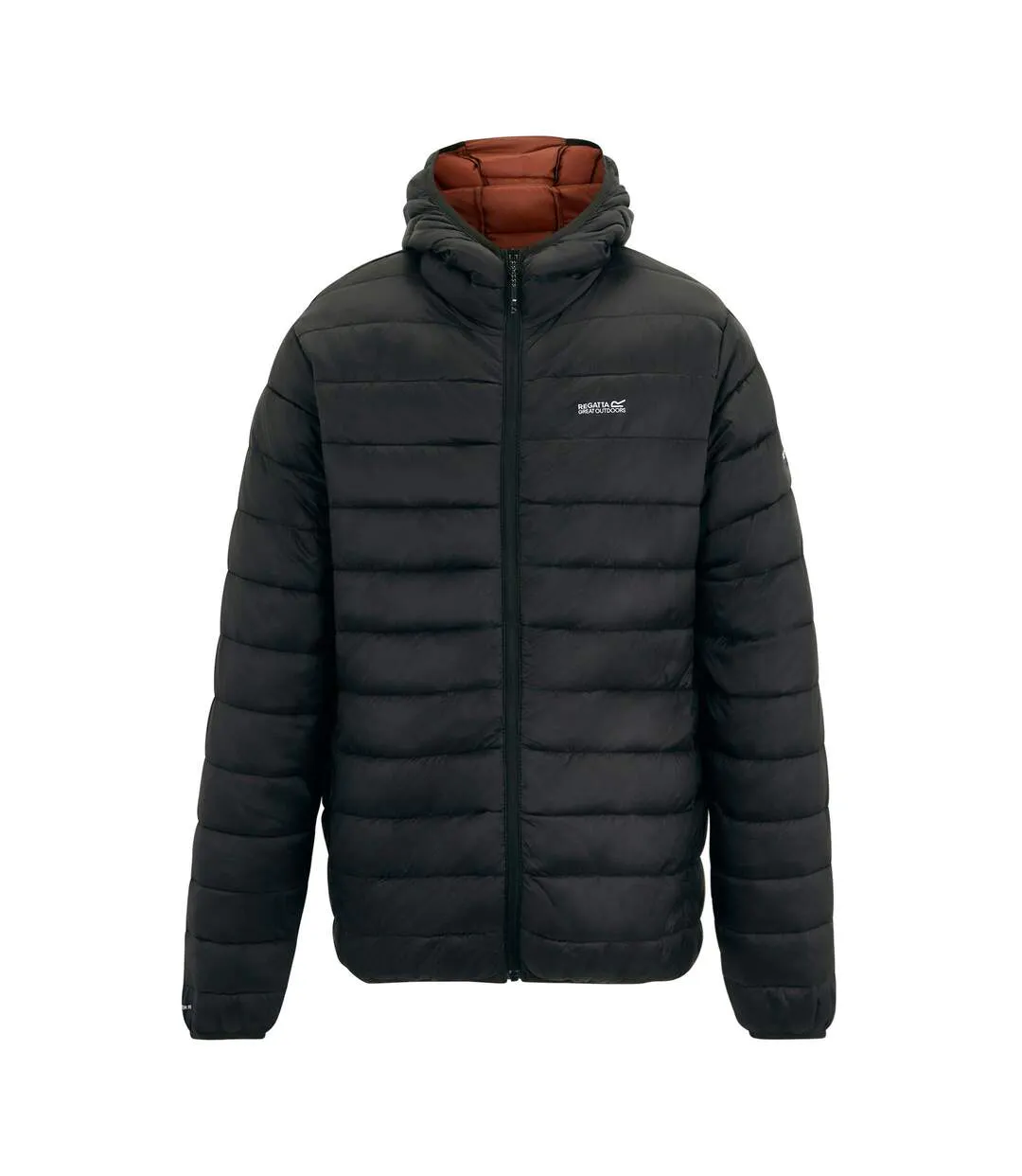Doudoune Matelassée Marizion Homme Noir Orange Rouge Regatta-2