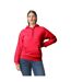 Sweat À Capuche Softstyle Adulte Rouge Gildan-1