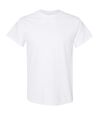 Gildan Mens Heavy Cotton Short Sleeve T-Shirt (White)