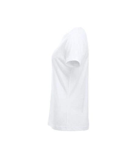 Womens/ladies New Classic T-shirt White Clique