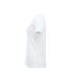 Womens/ladies New Classic T-shirt White Clique-3