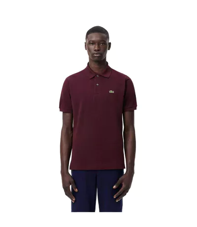 Polo Original L.12.12 Homme Rouge Bordeaux Lacoste