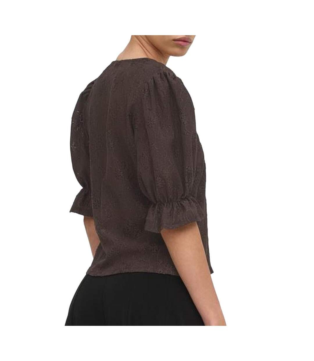Blouse marron femme jdy jakobe 2/4-2