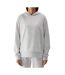 Sweat À Capuche F0955 Femme Gris Argenté 4F-1