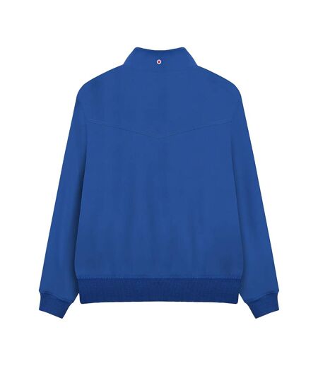 Mens Shower Resistant Harrington Jacket Royal Blue Lambretta