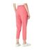 Womens/ladies ankle grazer trousers coral pink Dorothy Perkins