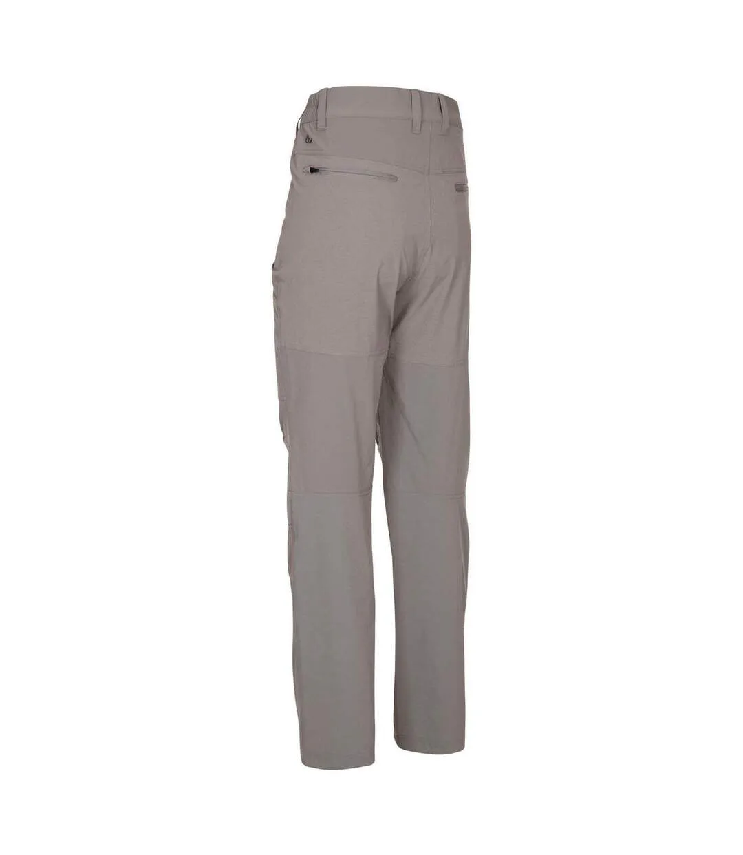 Pantalon De Randonnée Uni À Taille Semi-élastiquée Adventure Homme Gris Trespass-2