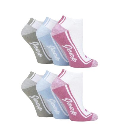 Lot de 6 paires de chaussettes de sport rembourrées pour femme