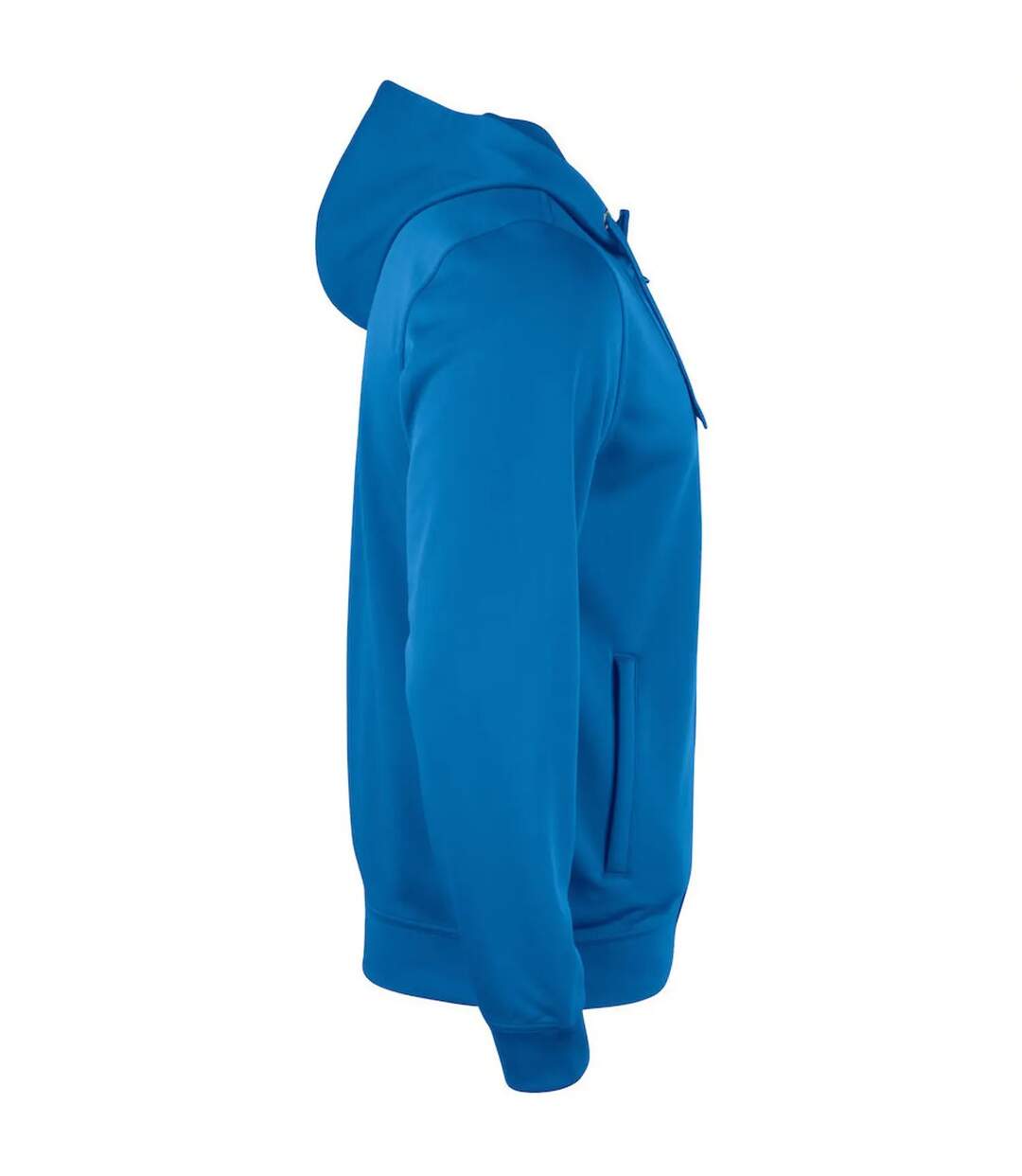 Veste À Capuche Basic Active Homme Bleu Roi Clique-4