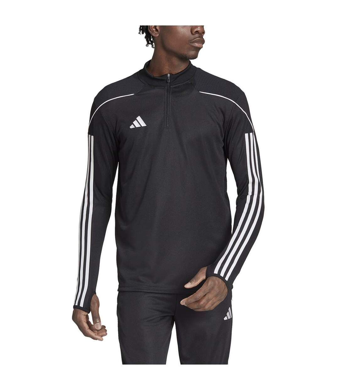 Sweat Entraînement Tiro League Homme Noir Adidas-1