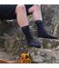 12 Pairs Mens Cushioned Crew Hiking Walking Boot Socks-3