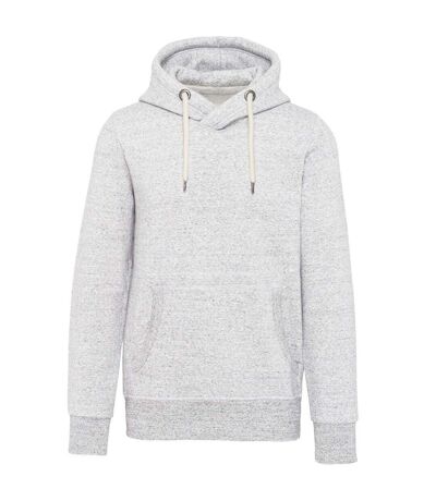 Sweat à capuche aspect vintage - Homme - KV2308 - blanc chiné ash