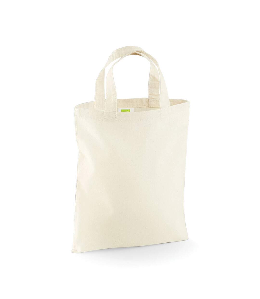 Mini reusable tote bag one size natural Westford Mill