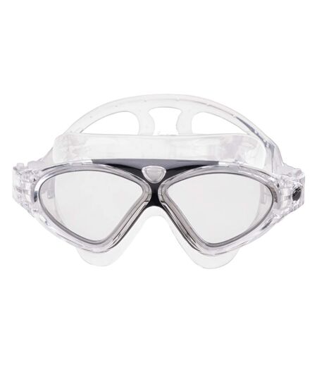 Lunettes De Natation Fliper Adulte Transparent Noir Fumée Aquawave