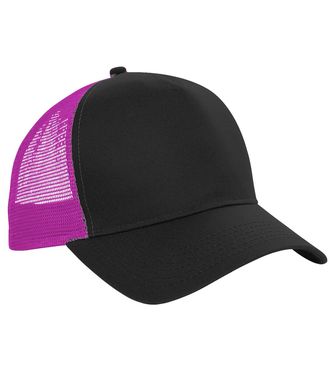 Casquette homme noir/fuchsia Beechfield