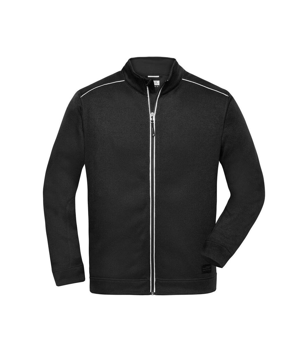 Veste zippée polaire workwear - homme - JN898 - noir-1