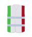 Gilet De Sécurité National Adulte Vert Blanc Rouge Korntex-1